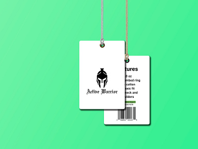 I will design clothing label or hang tag design