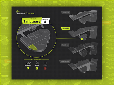 Floor map - finalised floor map guide