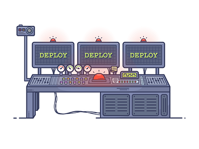 Control Station - deploy big red button deploy rebound