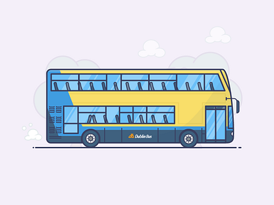 Dublin Bus bus double decker dublin ireland transport