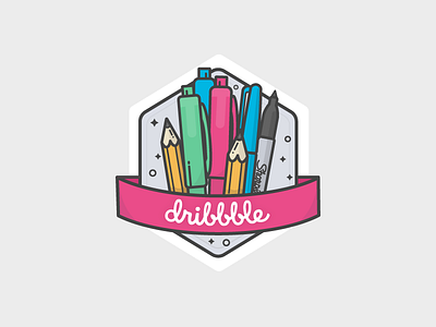Dribbble Sticker competition competition dribbble sticker