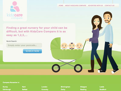 Kidz Dribbble comparison illustration ui website