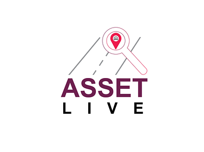 asset live logo design illustration logo minimal typography vector