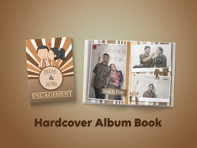 Hardcover Album Book album cover design book book design graphic design