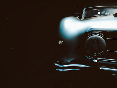 3D Model of 1952 Nash Healey Roadster