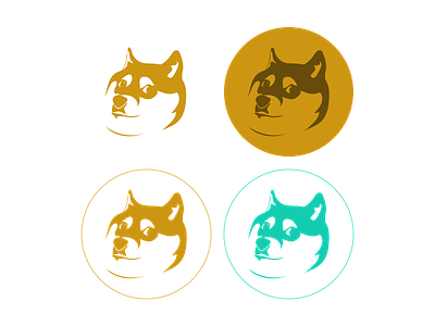 Wow. Such Doge. Very Icons. design doge icons logo wip