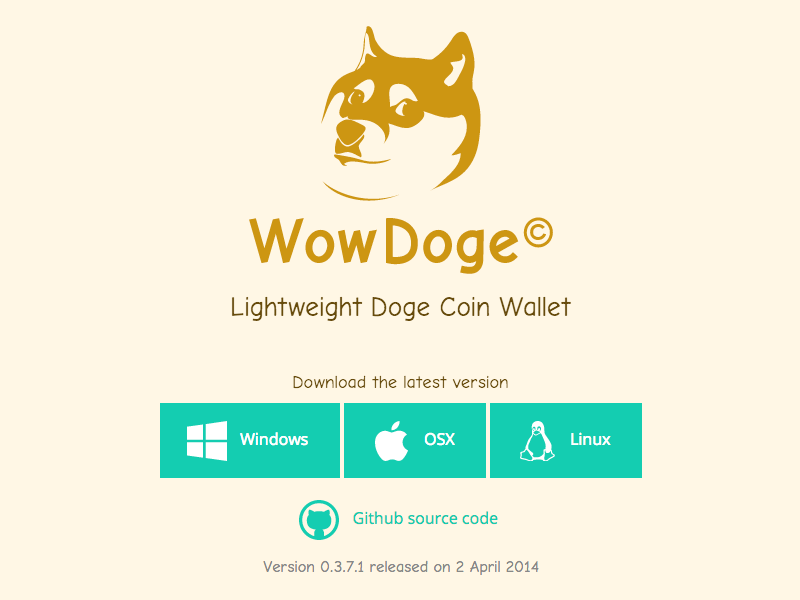 WowDoge website wowdoge wow doge website ui design web