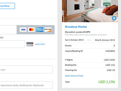 Checkout Summary checkout design payment website