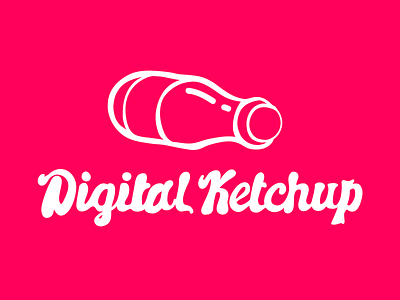Digital Ketchup! design icon logo typography