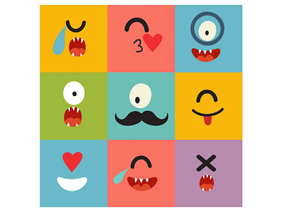 Emoticons pattern