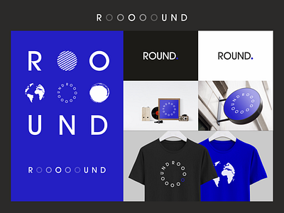 ROUND. animation brand design brand identity branding design graphic design icon illustration logo minimal motion graphics ui vector