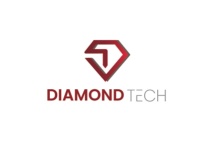 DIAMOND TECH branding illustration