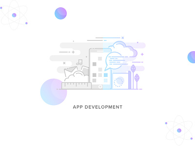 #Service-3 App Development Illustration