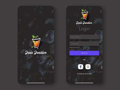 #2 Mobile App Concept - Juice Online Delivery app