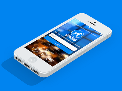 Loyalizing App app design flat iphone iphone app loyalizing restaurant rewards survey treats