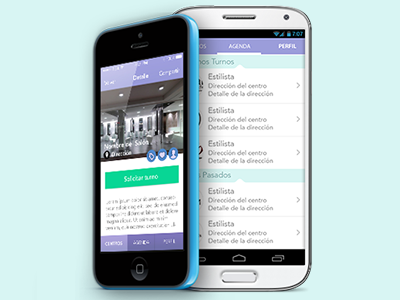 Reservaturno App app appointment beauty design