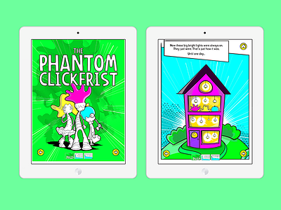 The Phantom Clickerist adventure children design game interactive experience story