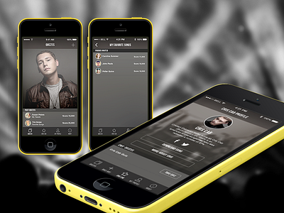 Criscab Iphone app design iphone