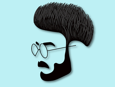 Gaming Profile Image illustration minimal vector