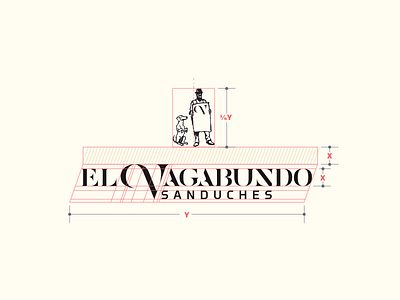 ElVagabundo dog food hobo logo truck vagabundo