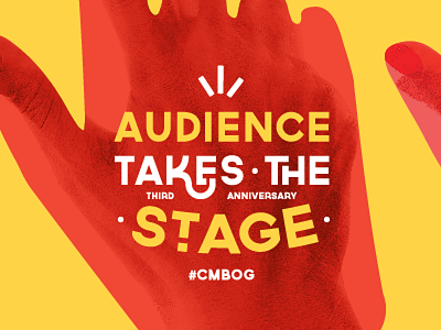 Audience takes the stage #cmbog bogotá cmbog creativemornings id