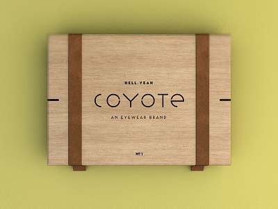 Coyote Box 3d anderson bogotá box brand c4d colombia coyote glasses leather wes wood