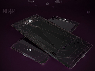 quart amethyst blackberry concept javier mozo quart smartphone ufotofu
