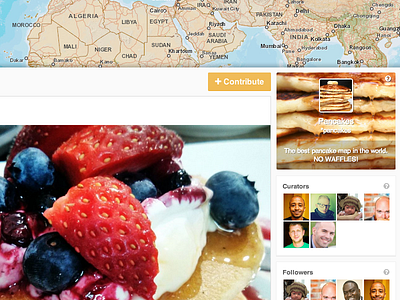 Crowdmap V3.1 — Map Header & Sidebar avatars crowdmap header sidebar