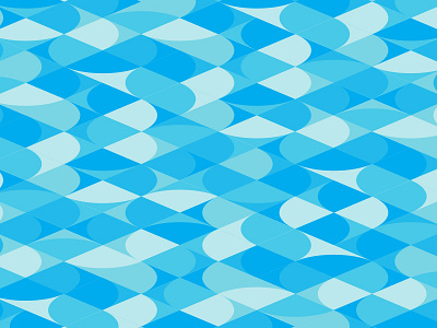 Water surface pattern illustrator patchwork pattern water wip