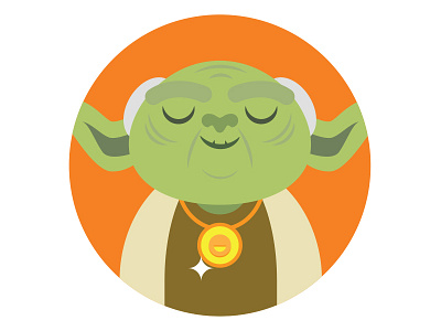 Senior Developer Sticker dev illustrator senior developer sticker yoda