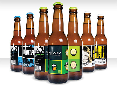 Bryggverket Beer Labels beer bryggverket illustrator label