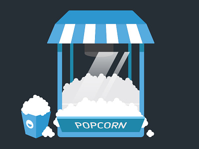 Friday Popcorn! corn friday pop popcorn popcorn machine