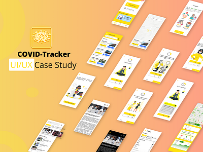 Covid-19 tracker UI/UX study case