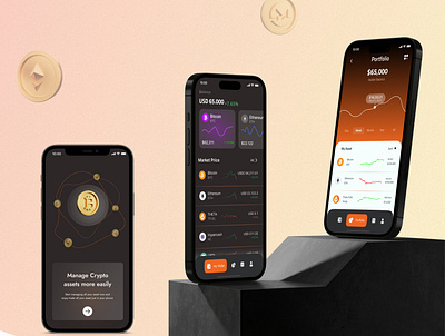 Crypto wallet Apps crypto apps ui uiux ux