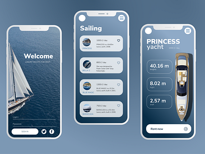 Yachts Mobile App