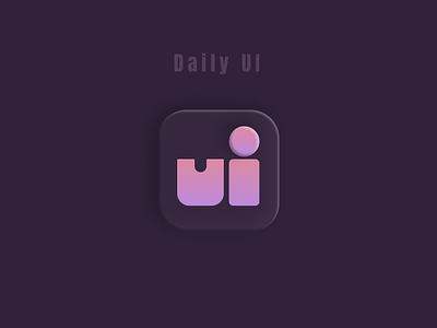 DailyUI 005 - App Icon app appicon dailyui dailyuichallenge design figma uidesign uiux