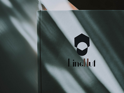 LineHut logo flat design grocery store logo logo minimalist logo
