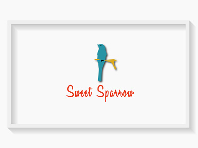 Sweet sparrow logo