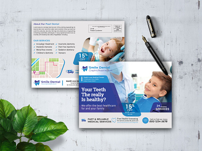 Dental Services Postcard & Direct Mail EDDM