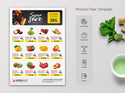 Supermarket & Grocery Flyer Promotion