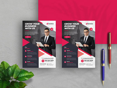 Minimal Corporate Flyer Template