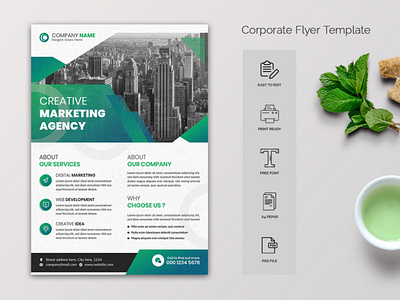 Creative Corporate Flyer Template