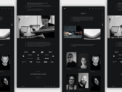 Bato Studio clean design minimal ui ux web web design webpage website website design