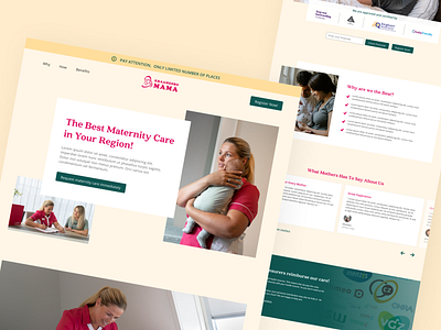 Maternal Care | Website Design