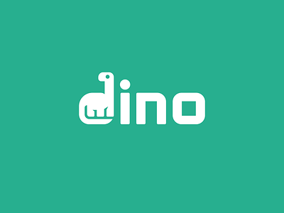 Dino brachiosaurus creative d d monogram dino dinosaur green kreatank lettermark logo smart wordmark