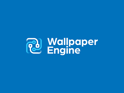 Wallpaper Engine abstract app background crypto desktop digital engine gradient kreatank logo modern tech wallpaper