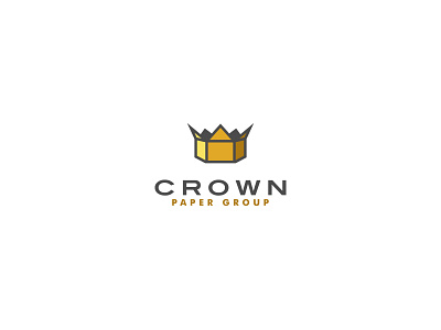 Crown Paper Group bodea daniel box cardboard creatank crown indetity king kreatank logo paper