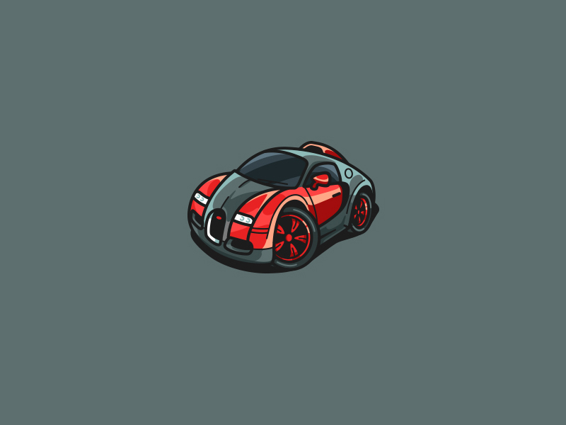 red bugatti veyron wallpaper