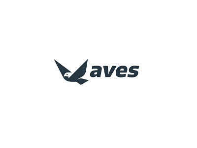 Aves bird bodea daniel brand identity creatank eagle graphic design kreatank logo negative space