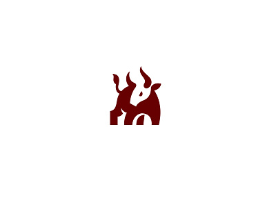 Bull bodea daniel brand identity bull creatank design designer kreatank logo mark mascot negative space